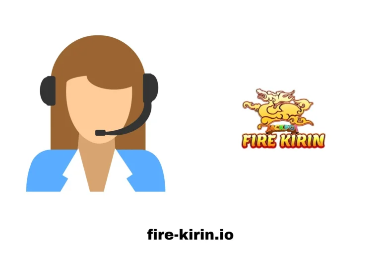 Fire Kirin Customer Service 2 a lady providing fire kirin customer service probably and fire kirin app logo